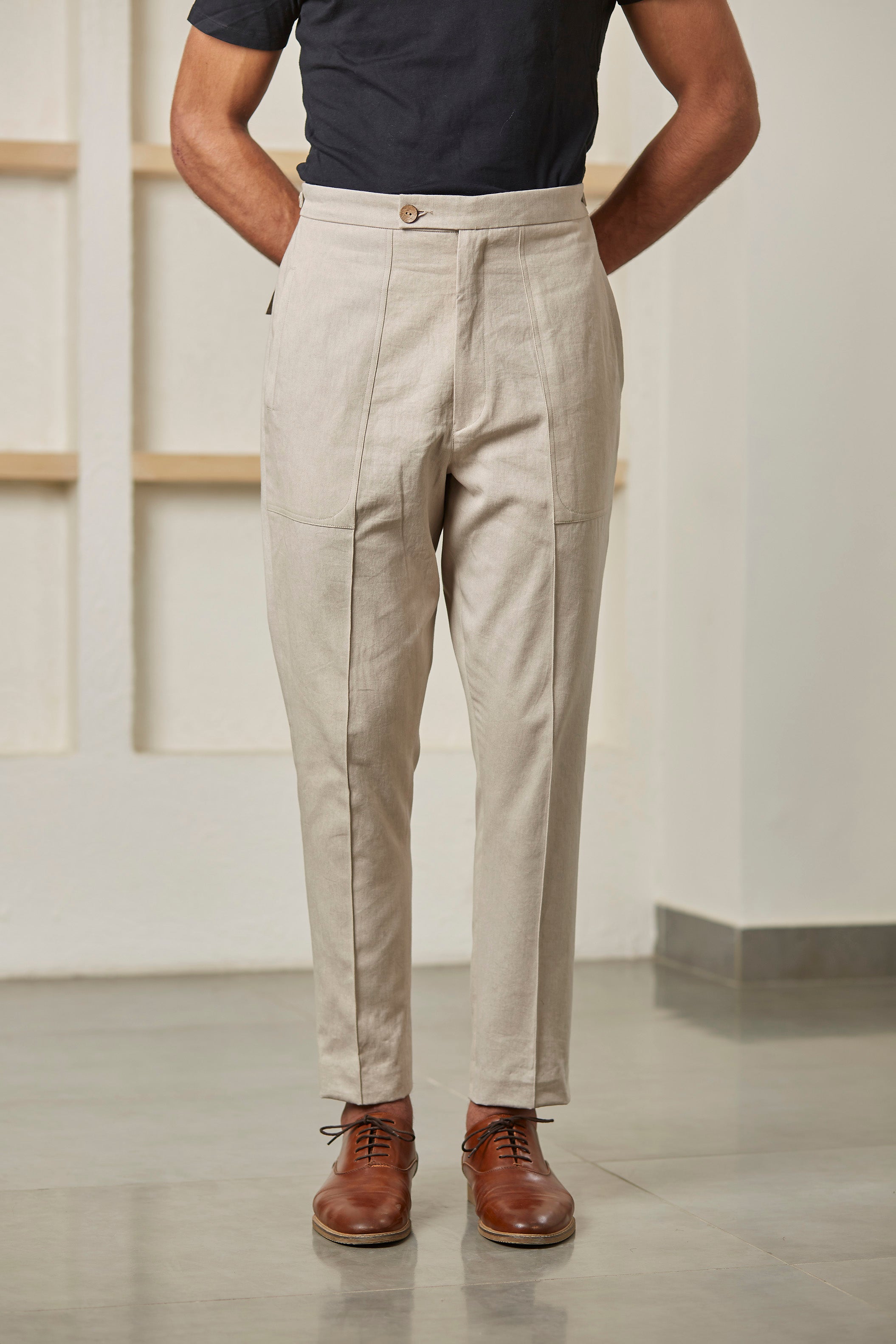 Smoky White Trouser Artless